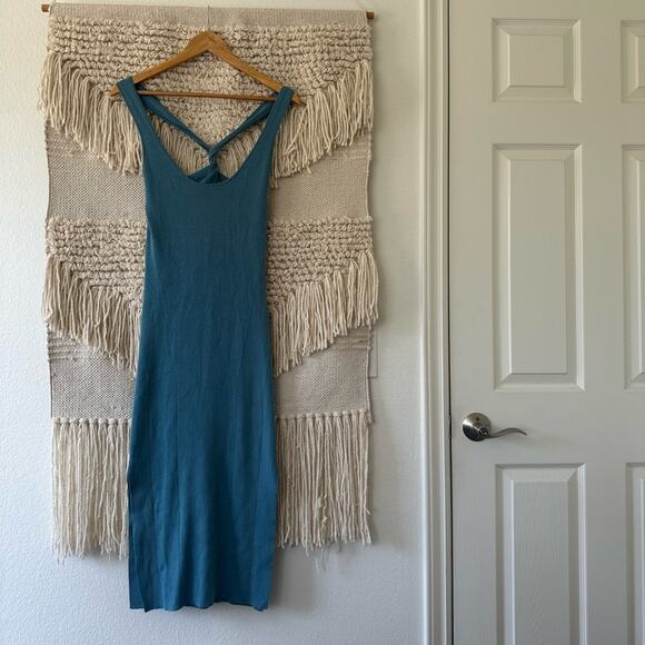 Naadam Knit Midi Dress - Picture 1 of 7